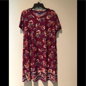 Apt 9 Dress with Border Print